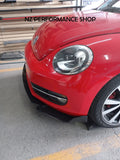 Front lip prototipo NZ VolksWagen Beetle negro piano 2013 2014 2015 2016 2017 2018 2019