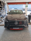 Mercedez-Benz Clase C y A Lip frontal con Filo rojo