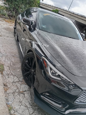 Infiniti Q60S sides skirts