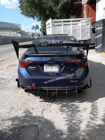 Difusor completo a medida Toyota Corolla 2014-2019