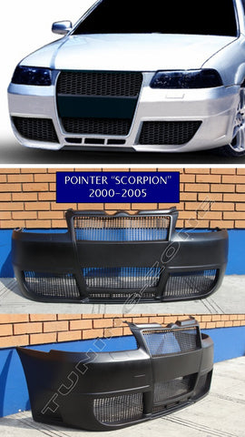 VW Pointer 2000-2005 Facia delantera conversión Audi RS3 – NZ ...