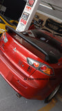 Alerón tipo original Mitsubishi Lancer negro mate 2008 - 2015