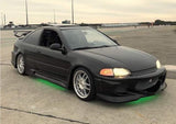 Fascia delantera Rápido y Furioso Honda Civic negro mate 1992 - 1995