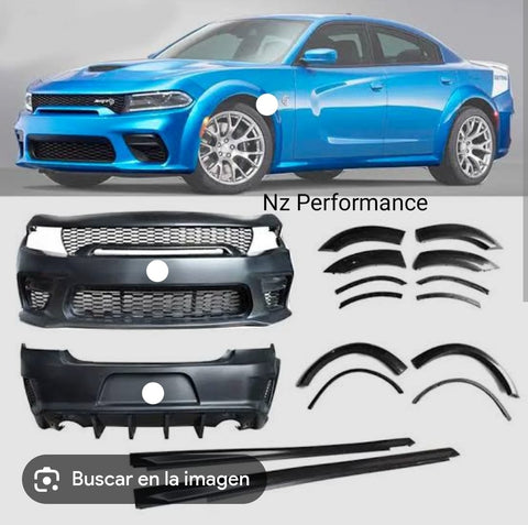 Bodykit Completo Charger 2015-2023 Estilo Srt