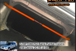 Barra Puntal Trasera simple (Rear Strut Bar) Dervy, Corrado 1995-2008