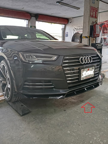 front lip para audi a4 b9 2017-2019