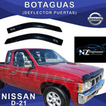 deflector Nissan D-21  94-08  (2 puertas)