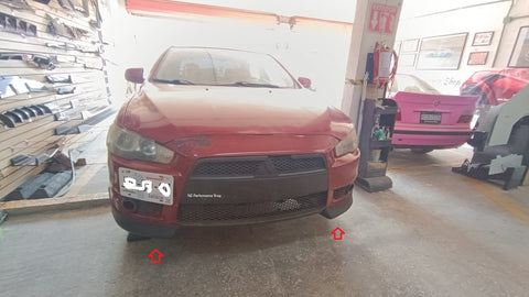 colmillos mitsubishi lancer