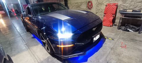 leds underglow / chasis para ford mustang 2015-2024