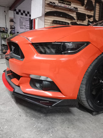 front lip ford mustang 2015-2020