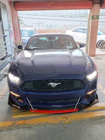 front lip para ford mustang 2015-2020