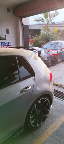 aleron de cajuela vw golf a7 / mk7