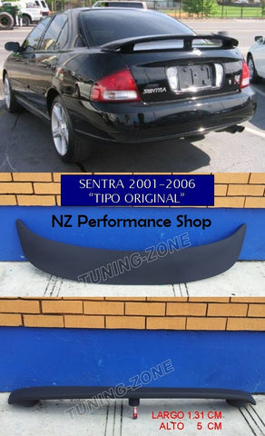 aleron estilo original nissan sentra 2001-2006