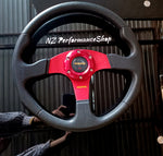 volante deportivo momo rojo