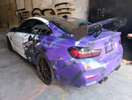 aleron bmw serie 4 FIbra de carbono real