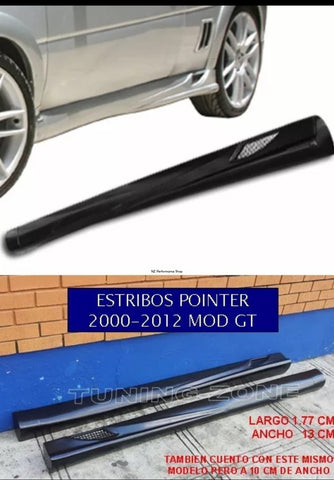 estribos deportivos vw pointer 2000-2012