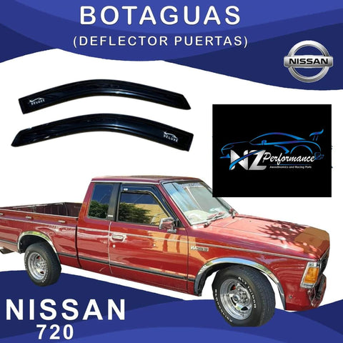 deflector Nissan 720  Doble Cabina  81-93 (2 pz.)