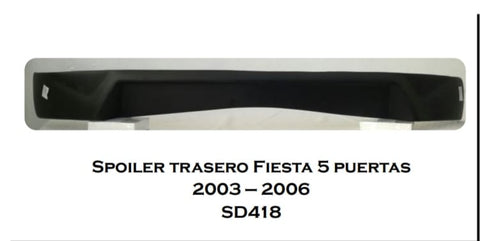 DIFFUSER FORD FIESTA 2003-2006