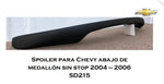 ALERON INFERIOR MEDALLON CHEVROLET CHEVY 2004-2006