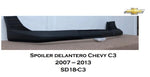 FRONT LIP CHEVROLET CHEVY C3 2007-2013