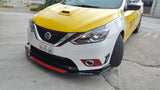 FRONT LIP NISSAN SENTRA 2015-2019