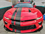 splitter 3 pz negro piano chevrolet camaro