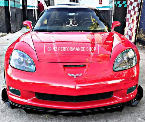 SPLITTER SLIM NZ NEGRO PIANO CHEVROLET CORVETTE C6