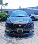 FRONT LIP NISSAN SENTRA 2015-2019