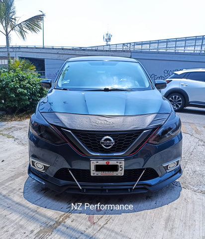 FRONT LIP NISSAN SENTRA 2015-2019