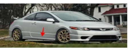 estribos honda civic coupe 2006-2011