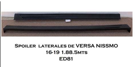ESTRIBOS NISSAN VERSA NISSMO 2016-2019