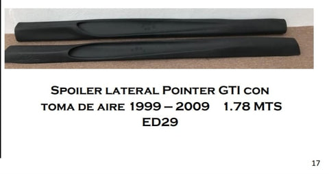 ESTRIBOS VW POINTER 1999-2009