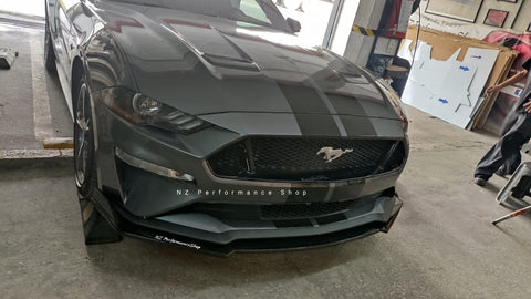 front lip ford mustang 2015-2021