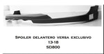 FRONT LIP NISSAN VERSA 2013-2018