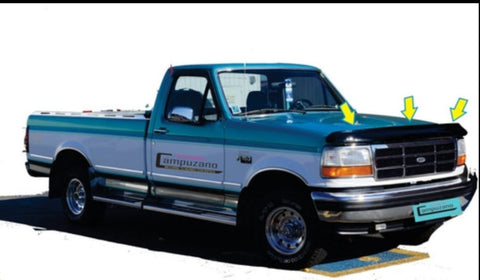 Deflector cofre Ford explorer f150 1992-1996