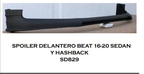 FRONT LIP CHEVROLET BEAT 2016-2020