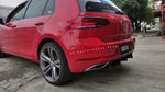 rear diffuser vw golf 2015-2021
