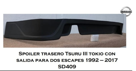 FRONT LIP NISSAN TSURU III 1992-2017