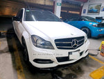 Front Lip Mercedes Benz Clase C 2008-2014