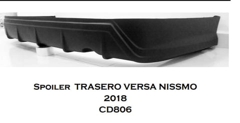 DIFFUSER NISSAN VERSA 2018 NISSMO