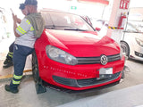 front lip vw golf mk6
