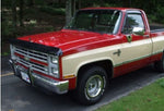 Deflector cofre chevrolet silverado 1981-1991