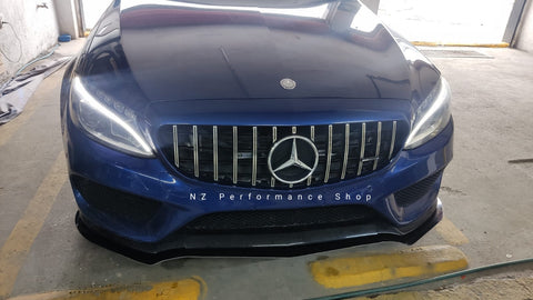 front lip mercedes benz
