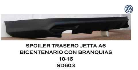 DIFFUSER VW JETTA A6 2010-2016