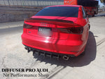 Rear Diffuser Audi A3 2013-2016