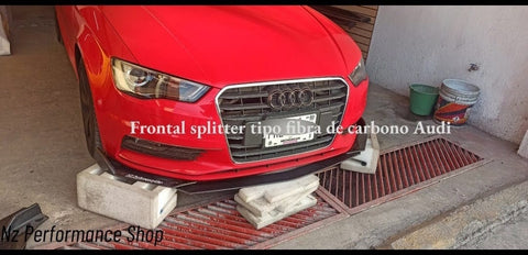 Front Splitter CF Audi A3 2013-2016