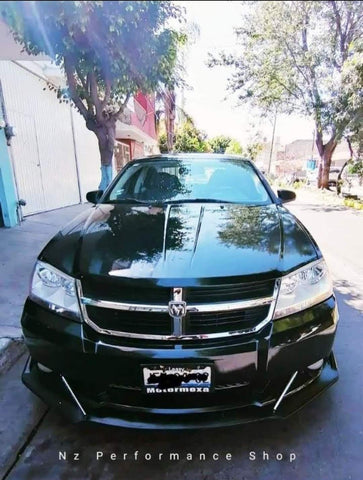 FRONT LIP DODGE AVENGER 2007-2014