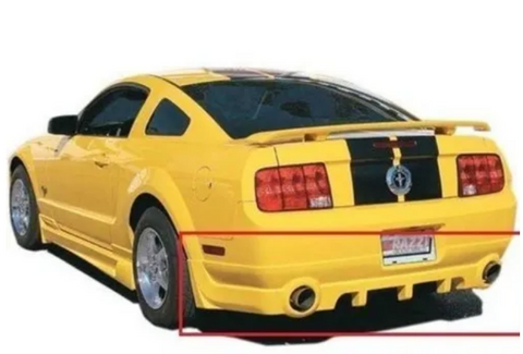 diffuser ford mustang 05-09 estilo razzi