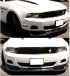 front lip ford mustang 2010-2012 v6