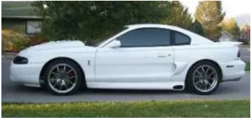 estribos ford mustang tipo cobra svo 1994-1998